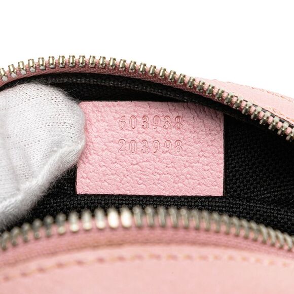 Pre Loved gucci Circular Crossbody Bag with Zip Women Pink Crossbody Bags - Picture 6 of 8